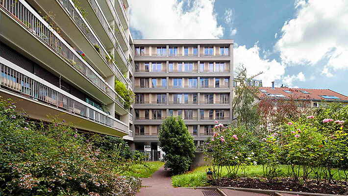 Paris 13 : Appartement à louer avec jardin