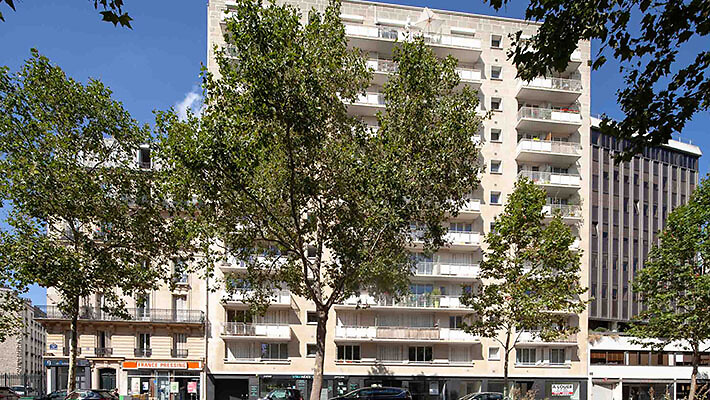 Extérieur Résidence Paris Nation : Appartement à louer Paris 12