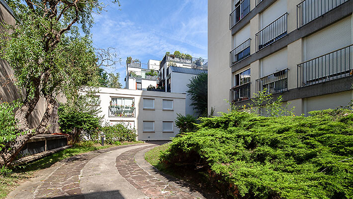 Villa Brune Paris 14 : Location appartement avec jardin
